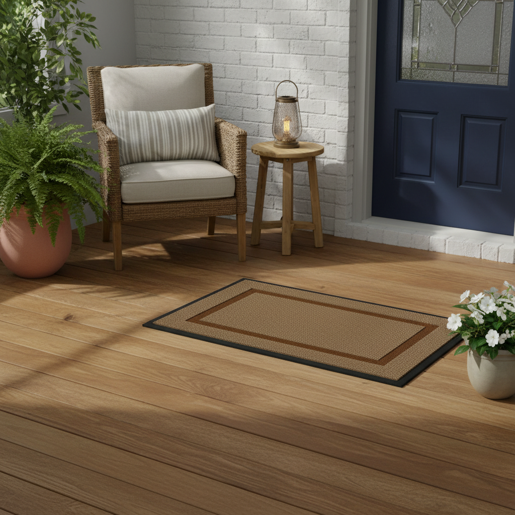 Aenor Heavy Rubber Doormat | Non-Slip Outdoor Mat