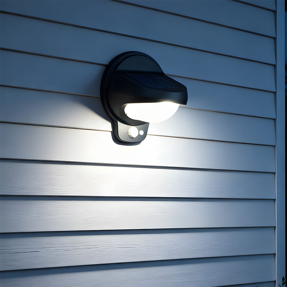 Alveris Outdoor Solar Wall Lights – Motion Sensor Waterproof Security Illumination 0