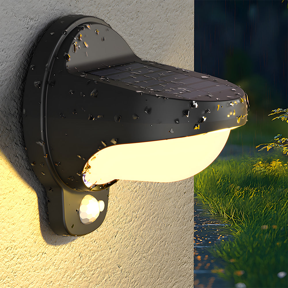 Alveris Outdoor Solar Wall Lights – Motion Sensor Waterproof Security Illumination 1