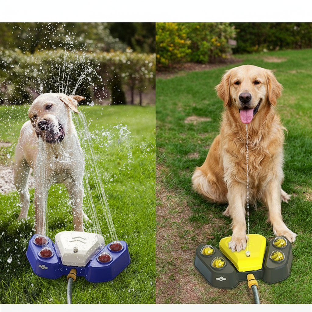 AquaPaw Canine Water Fountain – Automatic Fresh Water Supply for Outdoor Play 2