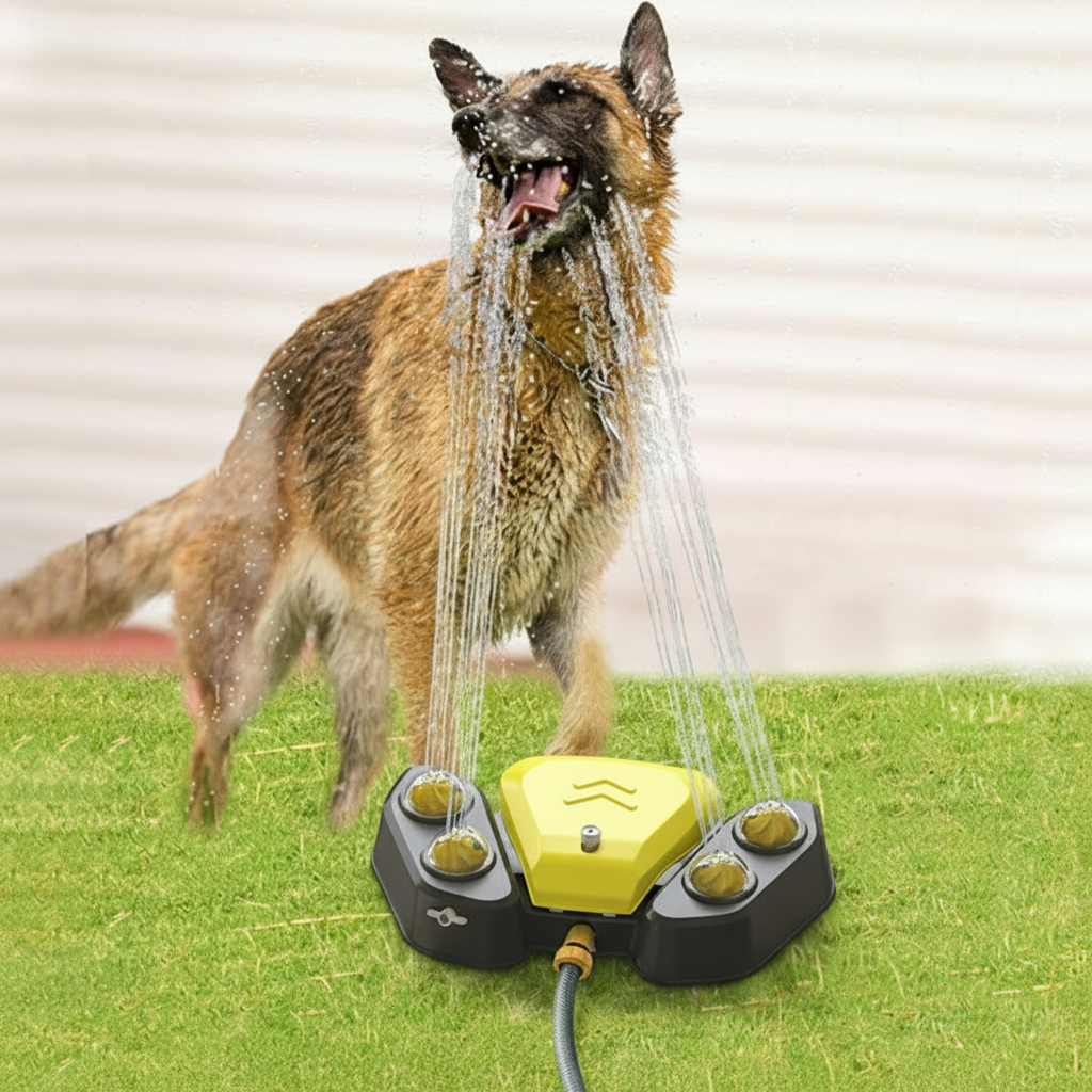 AquaPaw Canine Water Fountain – Automatic Fresh Water Supply for Outdoor Play 6