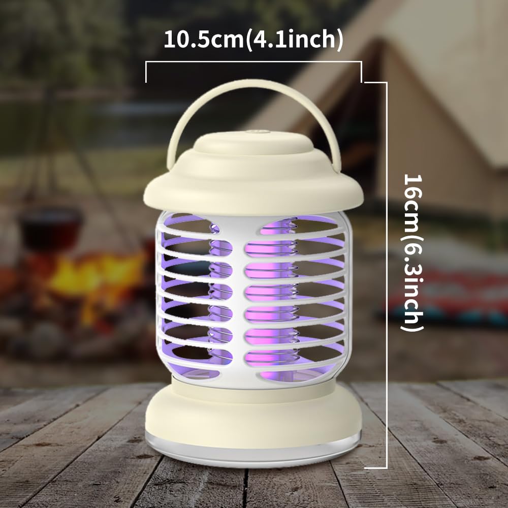 BreezePro Indoor Outdoor Mosquito Zapper – Rechargeable USB Insect Killer Lamp 1
