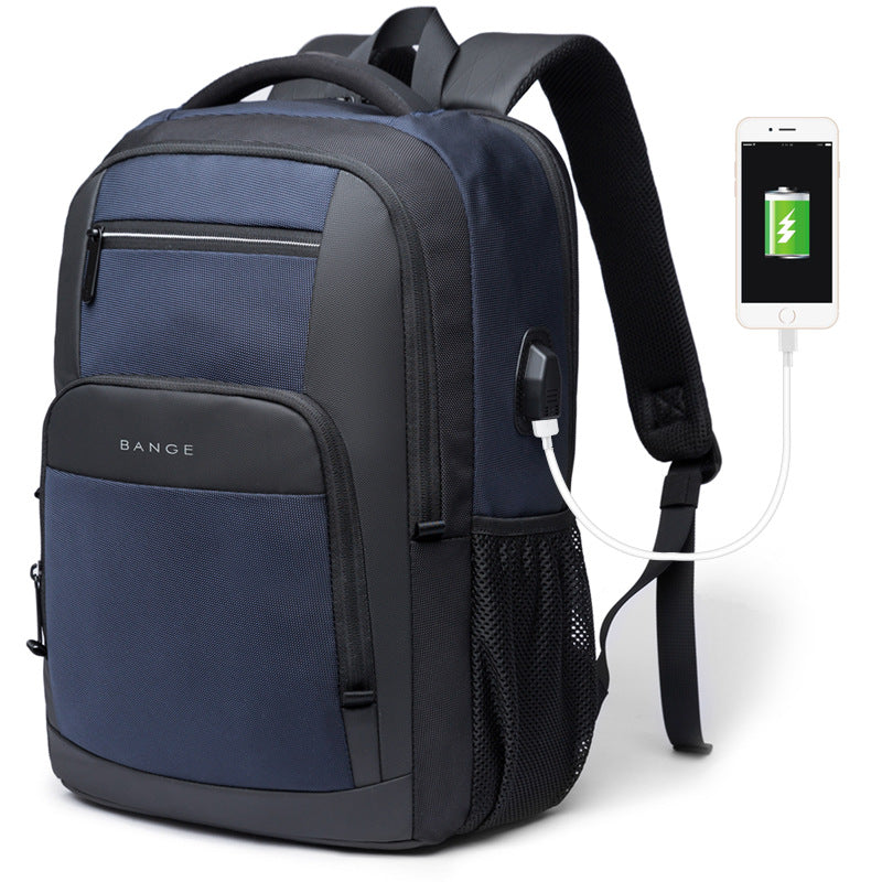 Breeze Unisex Travel Backpack – Waterproof Large Capacity with USB Charging 0