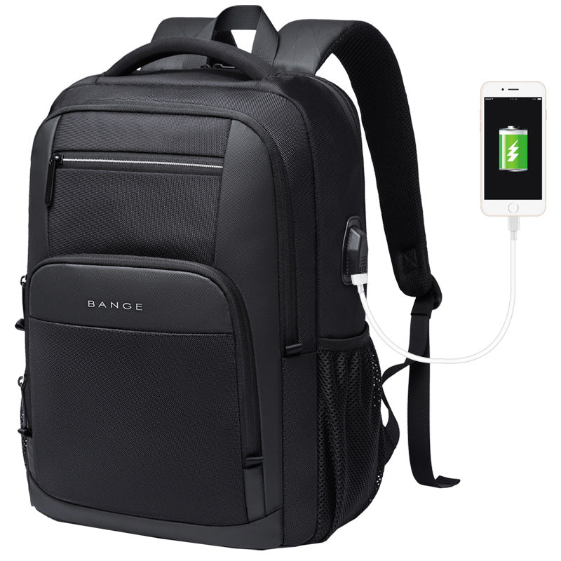 Breeze Unisex Travel Backpack – Waterproof Large Capacity with USB Charging 4