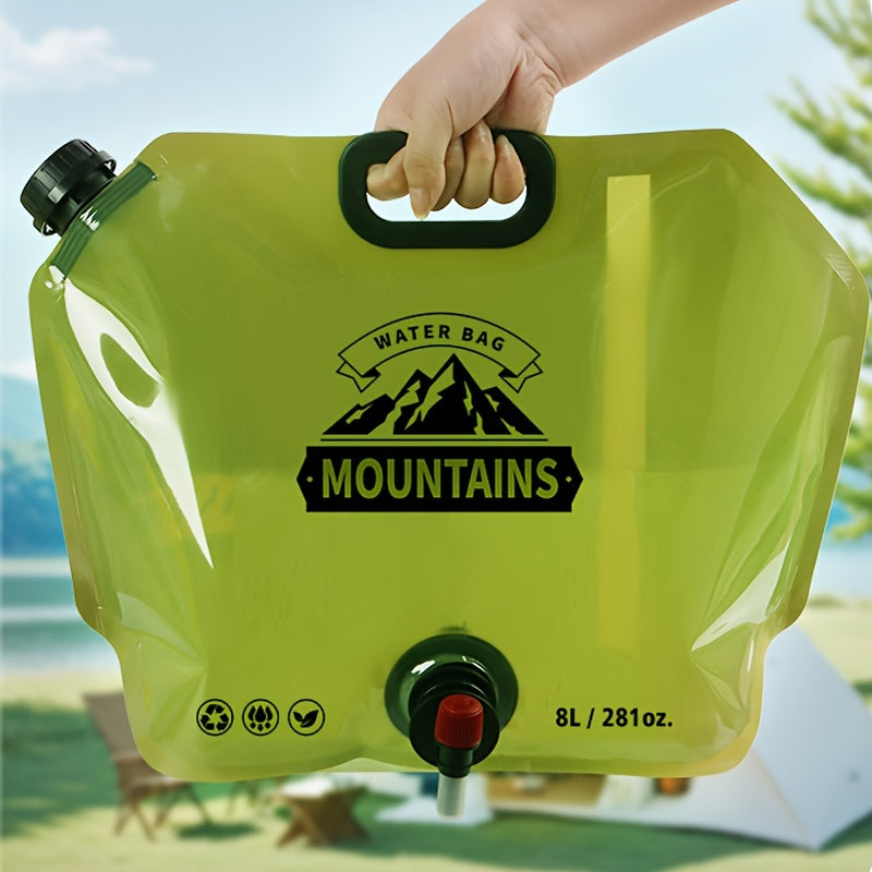 Cascadia Outdoor Large Water Bottle – Collapsible Design for Convenient Hydration 0