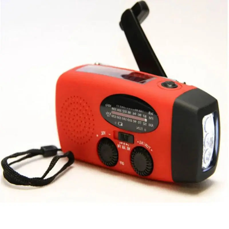 Eclipse Hand Held Crank Radio – 3-in-1 Emergency Device with Flashlight and Power Bank 4