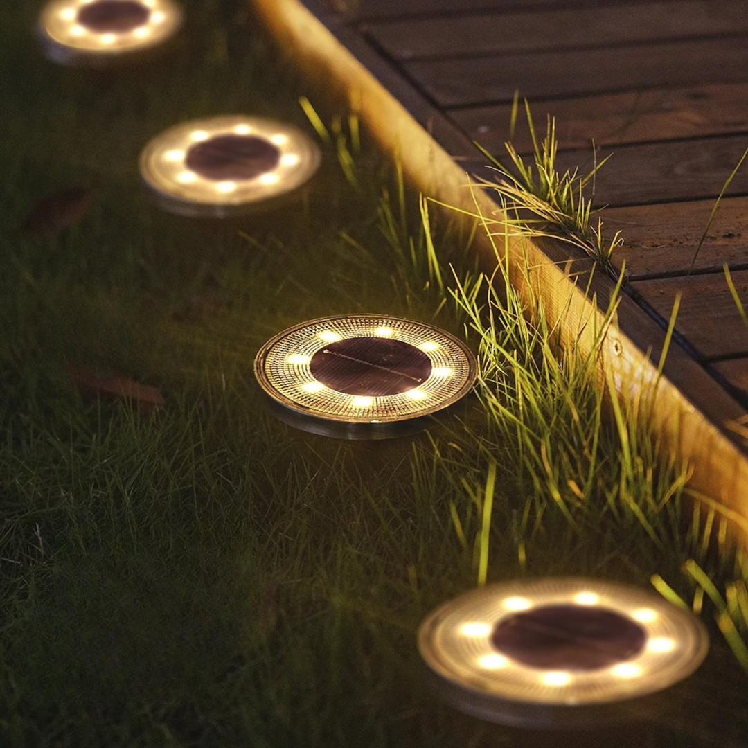Eclipse Solar Garden Lights – Weather-Resistant Outdoor Pathway Illumination 1