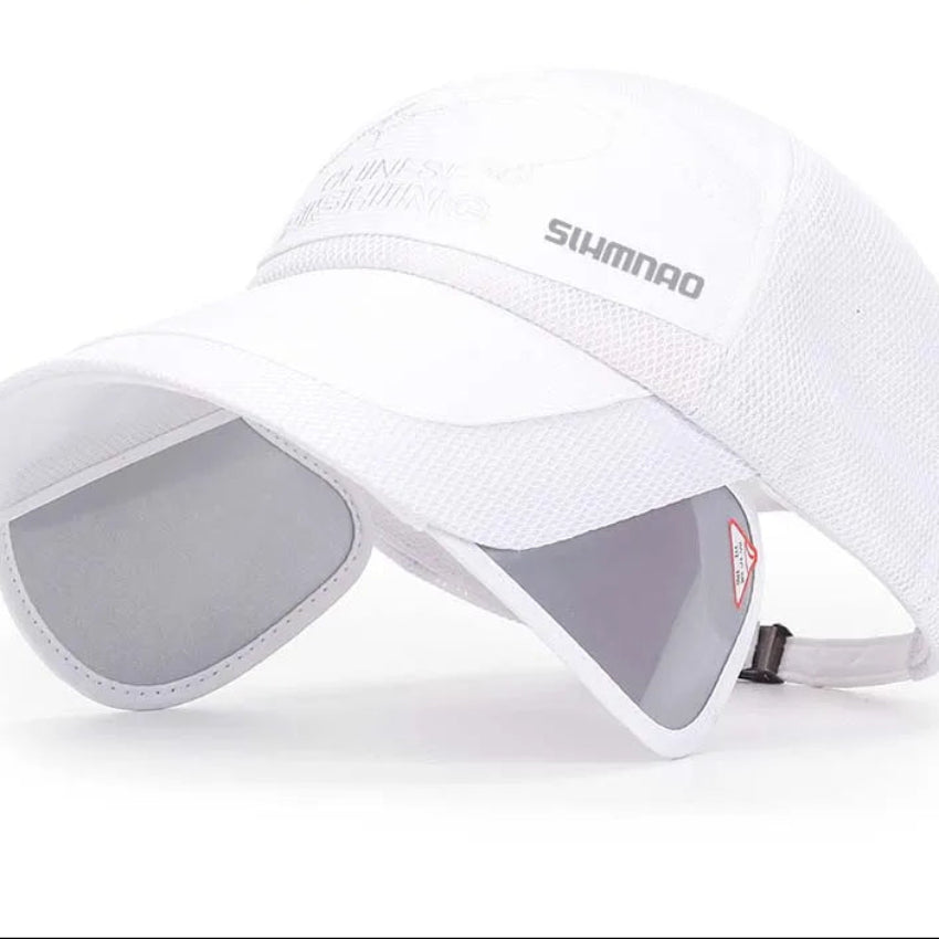 Falcon Men's Outdoor Fishing Hat – Breathable Mesh for UV Protection 24