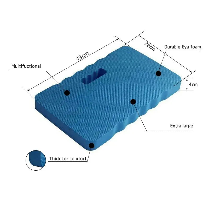Garnet Garden Kneeling Pad – Thickened Anti-Slip Comfort Mat for Knee Pain Relief 2