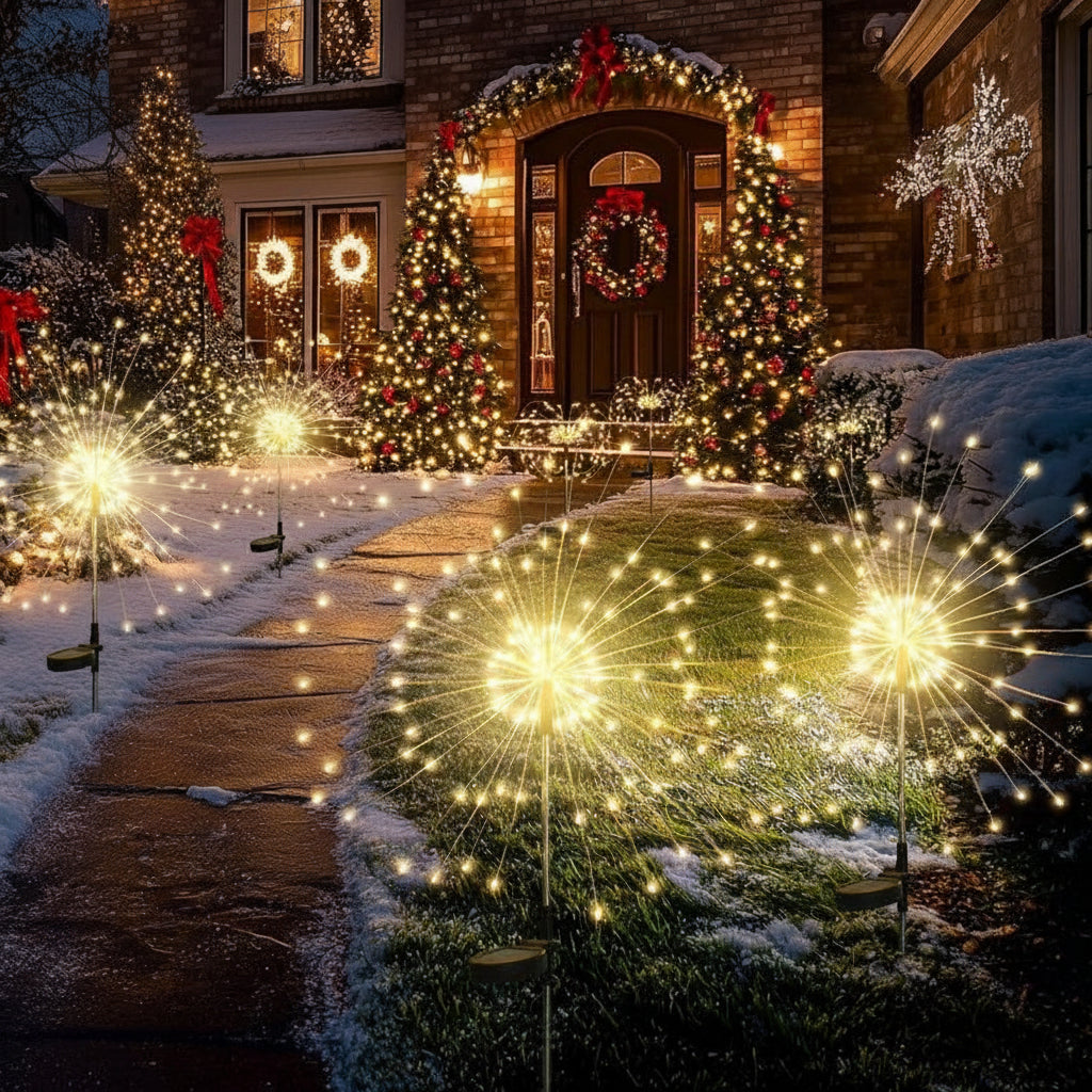 Gleam Outdoor Solar Garden Lights – 120 LED Flexible Fairy Lights for Nighttime Ambiance 4