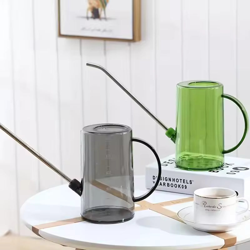 Jovial Gardeners Acrylic Watering Can – Ergonomic Spout for Precise Pouring 1