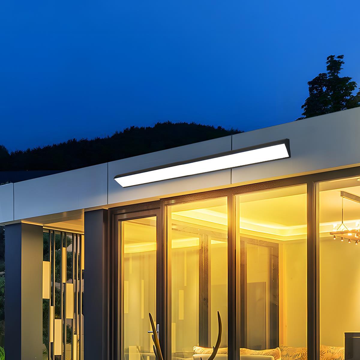 Liora Modern Outdoor Wall Light – Sleek LED Design for Stylish Garden Illumination 2
