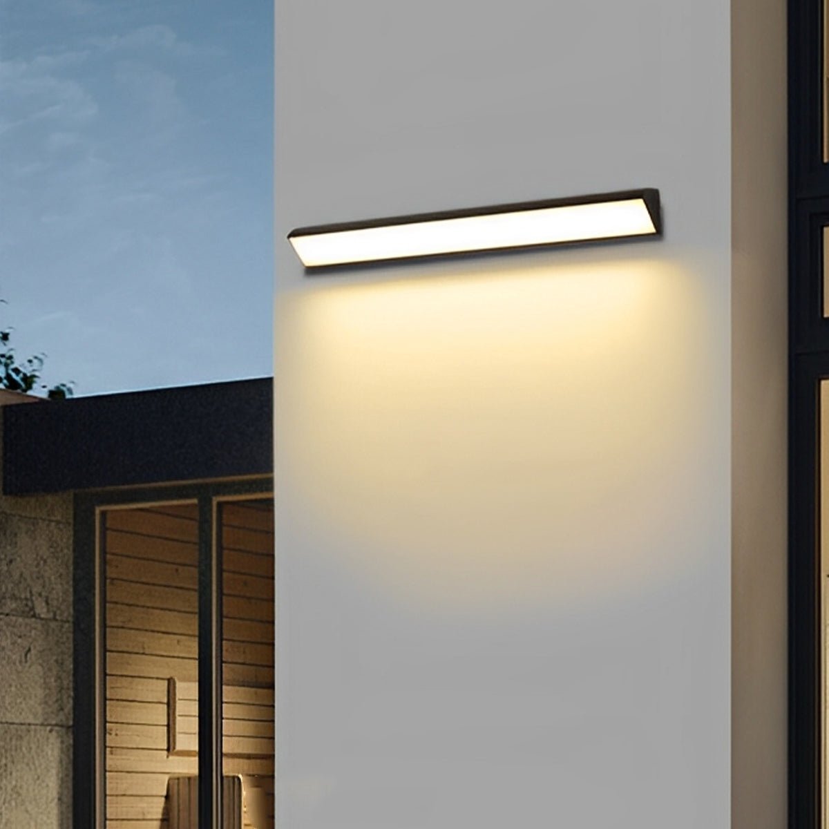 Liora Modern Outdoor Wall Light – Sleek LED Design for Stylish Garden Illumination 5