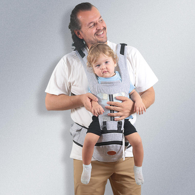 Mira Baby Carrier Ergonomic Baby Carrier – Breathable Mesh Comfort for Infants 1