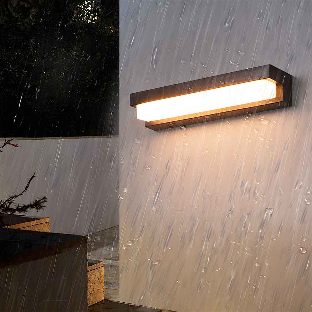 Nexora Outdoor Wall Light – Modern Solar-Powered Design for Eco-Friendly Illumination 4