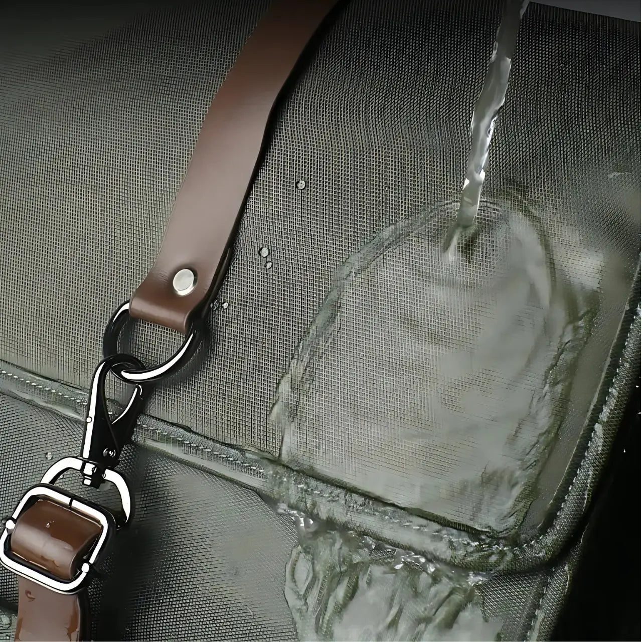 Optima Professional Black Laptop Backpack – Water-Repellent Design for Work and Travel 8