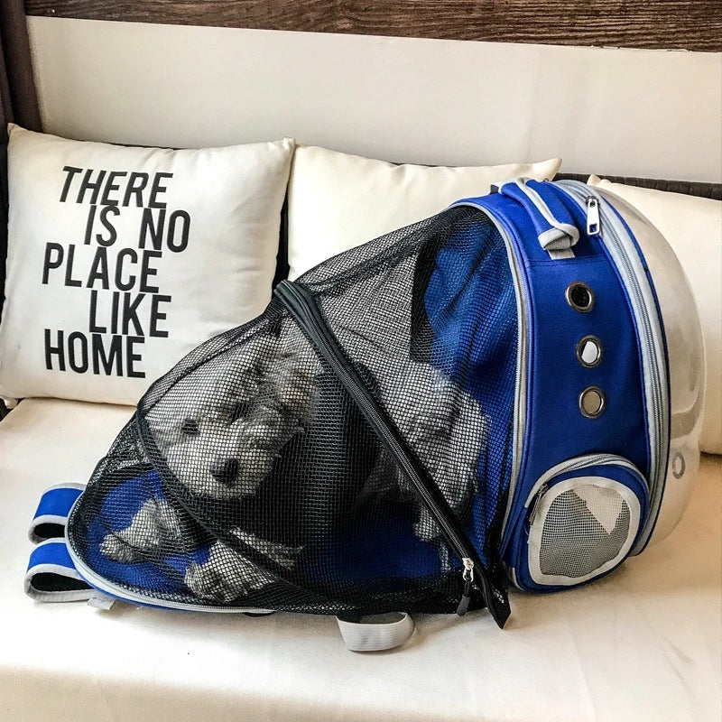 Pavo Pet Carrier Backpack – Durable Water-Resistant Design for Comfortable Travel 5