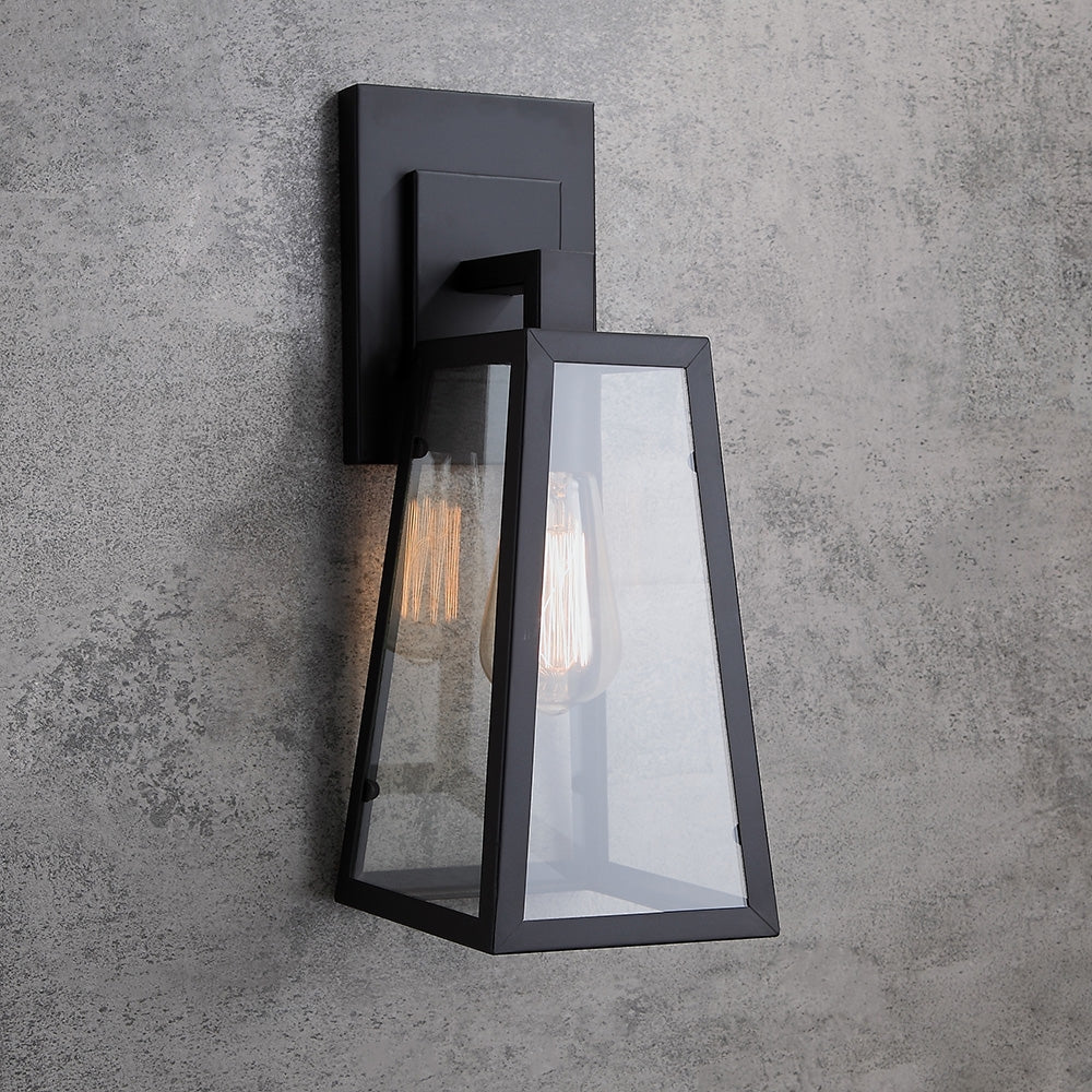 Ravion Outdoor Wall Lantern – Vintage Matte Black Design for Outdoor Lighting 4