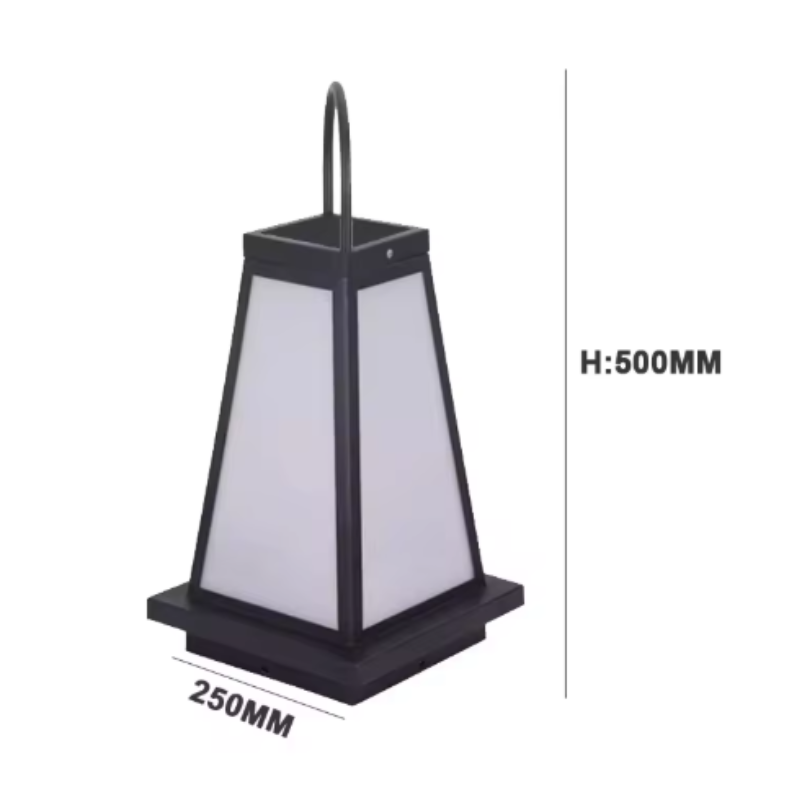 Zenvora Outdoor Garden Lamp with Elegant Waterproof LED Lighting