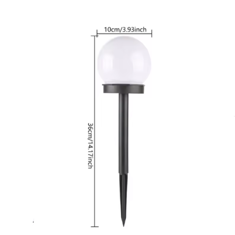 LumiSphere Solar Globe Lights – Waterproof Outdoor Pathway Lighting