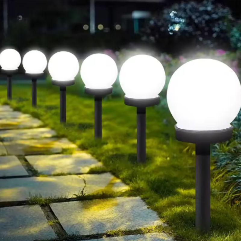 LumiSphere Solar Globe Lights – Waterproof Outdoor Pathway Lighting