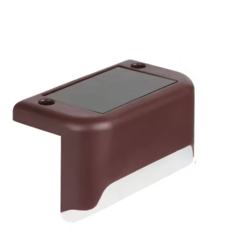 GlowVista Solar Step Lights with Waterproof Outdoor Illumination