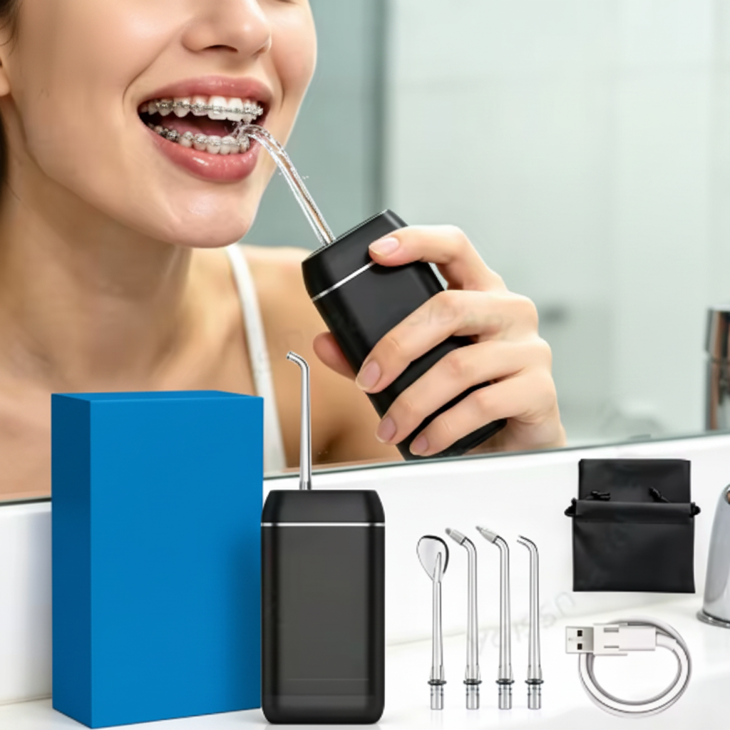 AquaPulse Cordless Oral Irrigator with Multiple Cleaning Modes