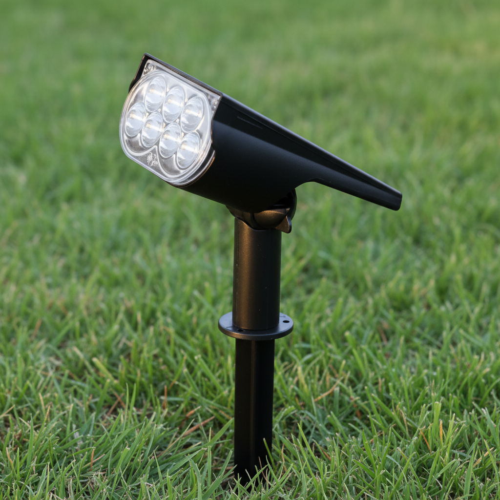 Tasvion Outdoor Adjustable Solar LED Spotlight