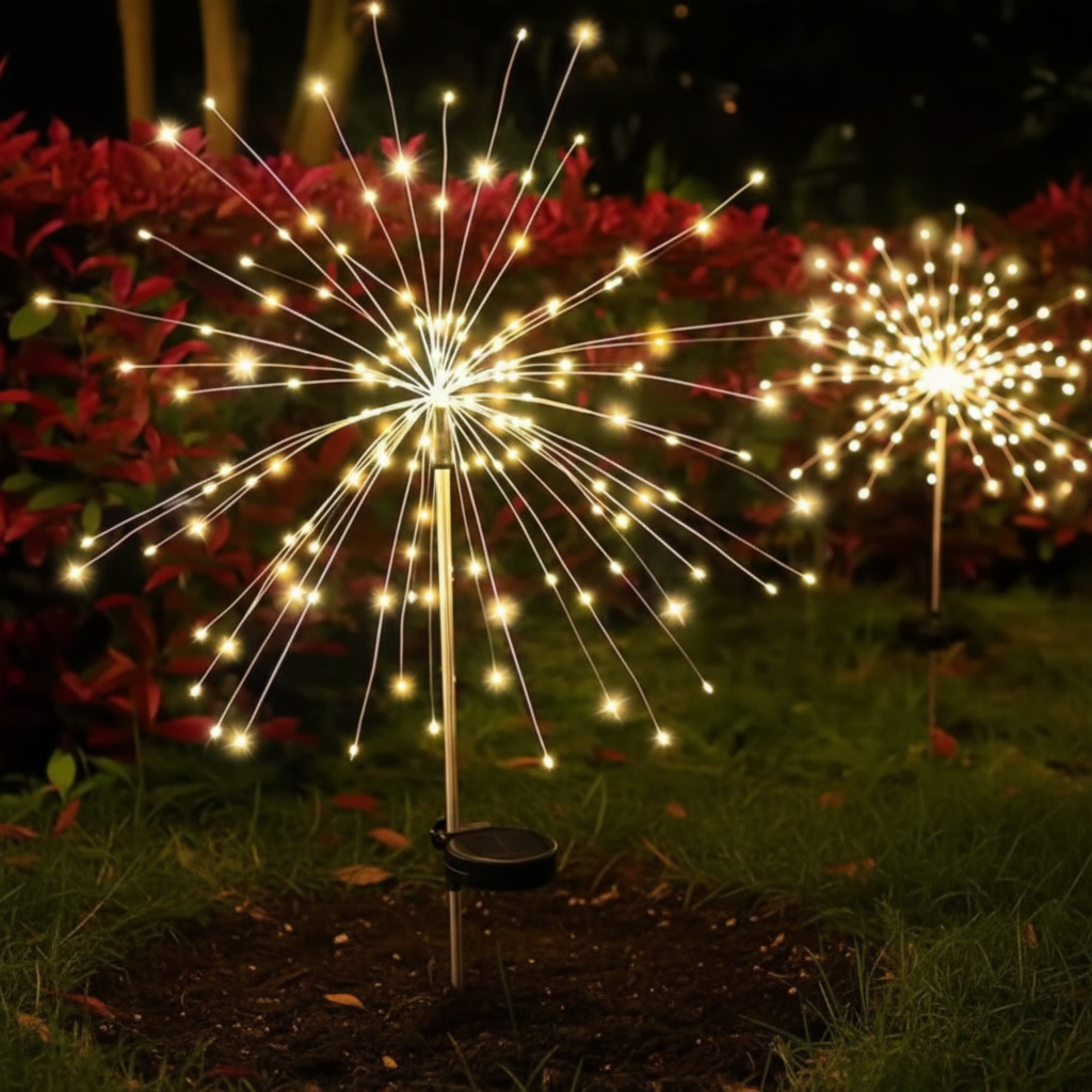 Veltrixa Outdoor Solar 120 LED Fairy Garden Lights