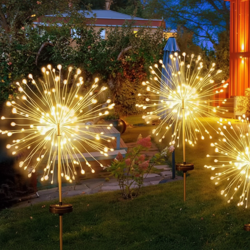 Veltrixa Outdoor Solar 120 LED Fairy Garden Lights