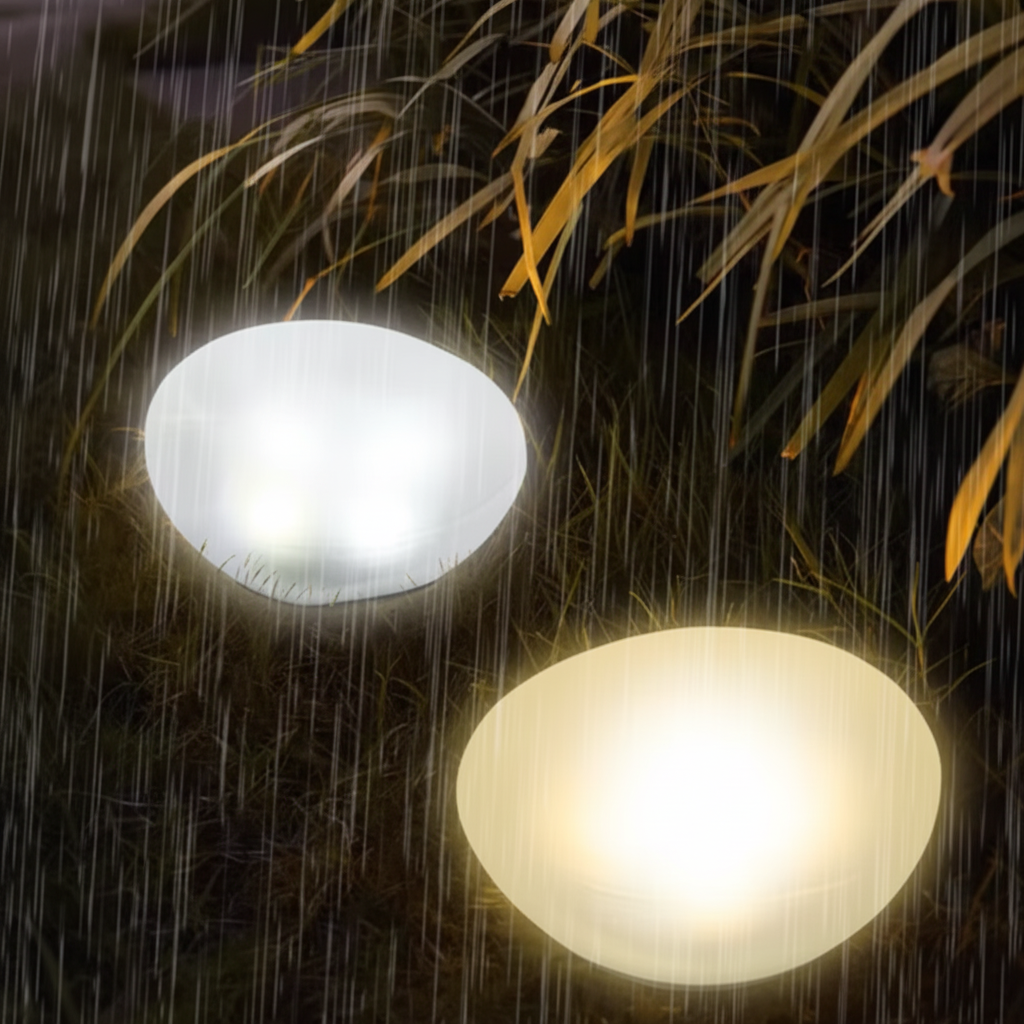 StoneGlow Solar Garden Light – Waterproof Landscape Pathway Lamp