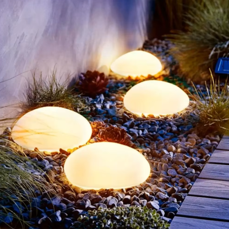 StoneGlow Solar Garden Light – Waterproof Landscape Pathway Lamp