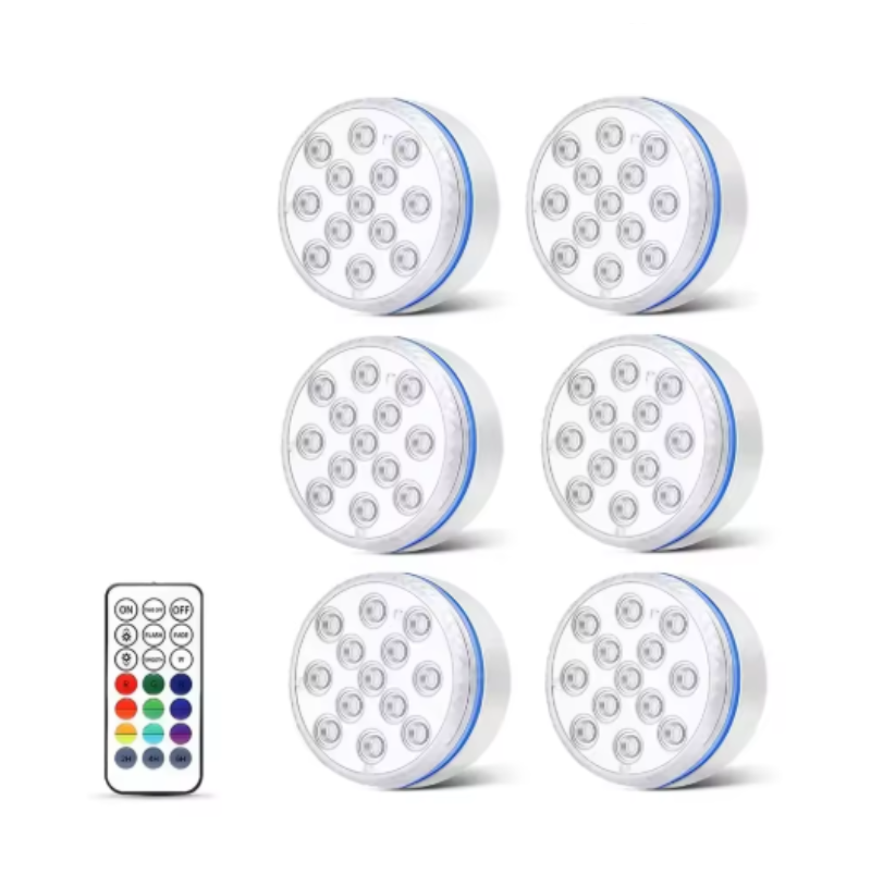AquaLume Submersible Pool Light – Waterproof Remote LED