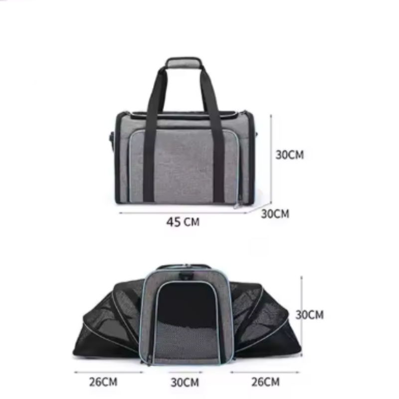 Petvora Expandable Pet Carrier for Comfortable Travel Adventures