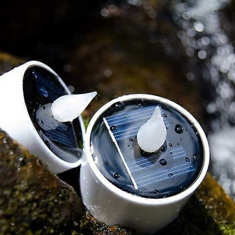 Solara Outdoor Solar Tea Light Candles – Waterproof LED Flickering Ambiance 2