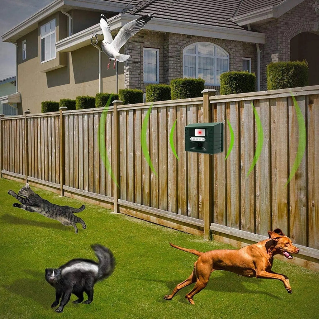 Ultrix Outdoor Ultrasonic Bird Repeller – Humane Woodpecker Deterrent for Gardens 6