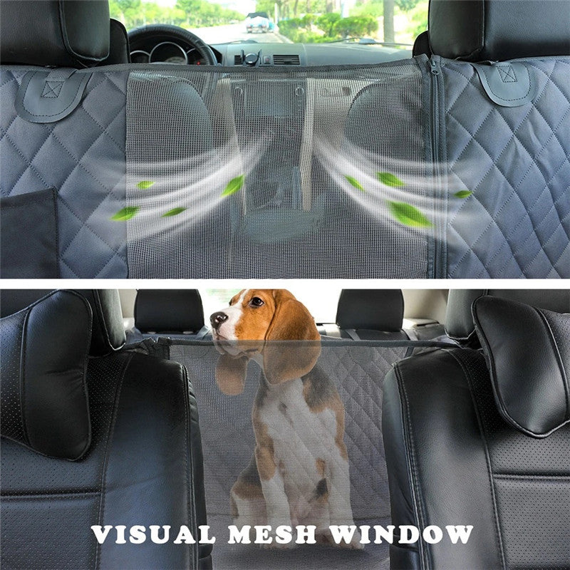 WaveGuard Dog Car Seat Cover – Waterproof Protection for Back Seat Travel 5