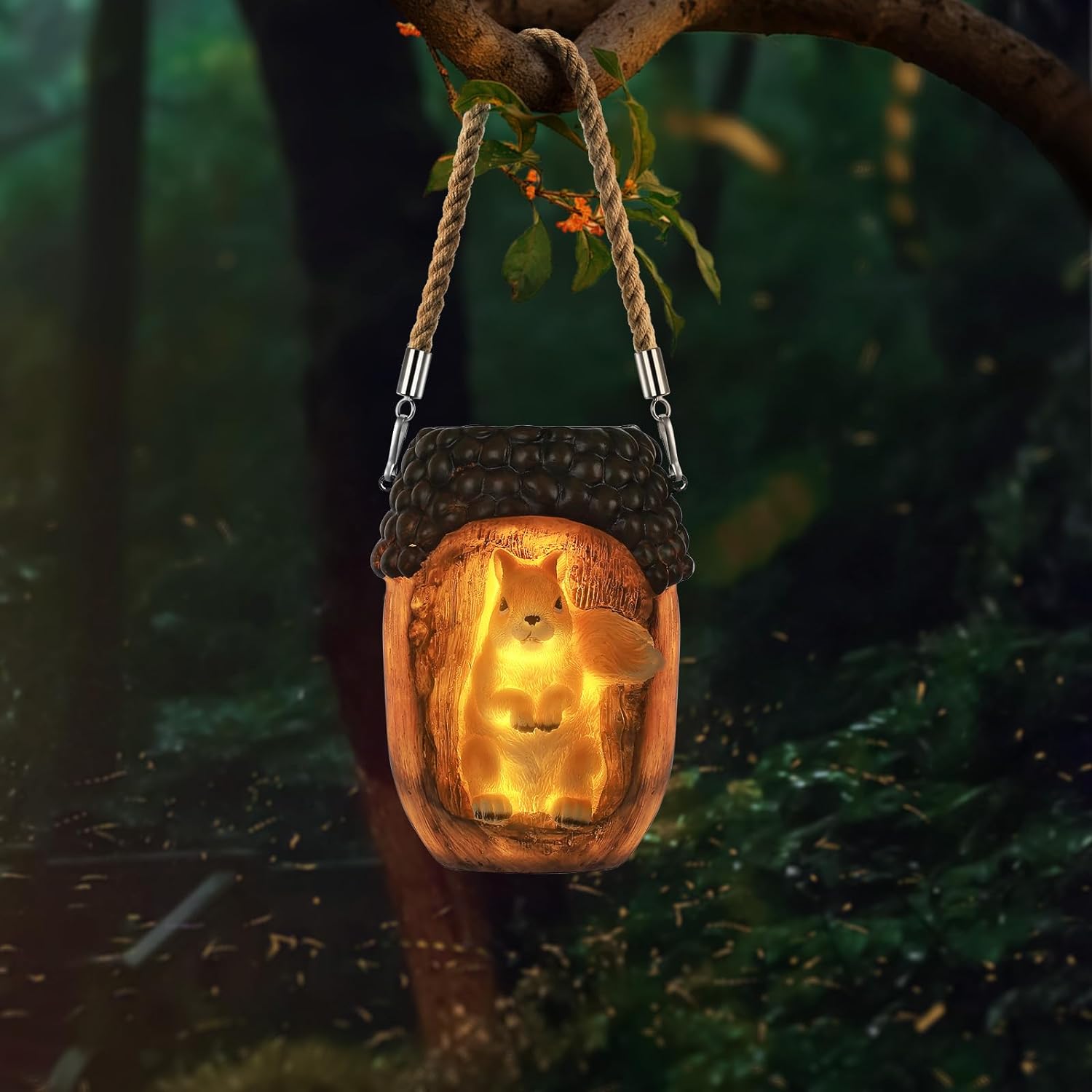 White Eagle Outdoor Solar Lantern – Waterproof Automatic Charging Garden Light 5