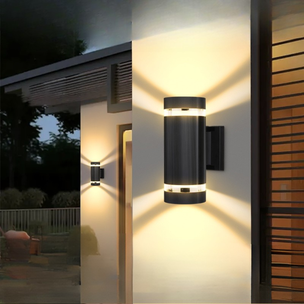Arvento Outdoor Wall Light – Modern Up Down Lantern for Stylish Illumination 3