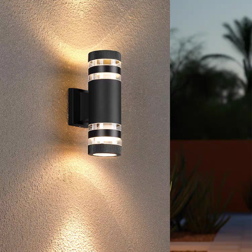Arvento Outdoor Wall Light – Modern Up Down Lantern for Stylish Illumination 4