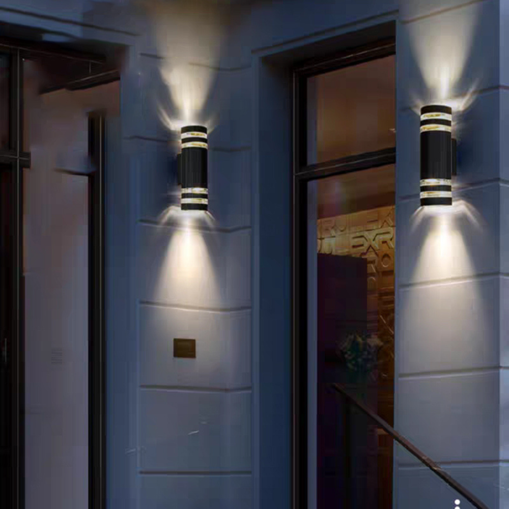 Arvento Outdoor Wall Light – Modern Up Down Lantern for Stylish Illumination 8