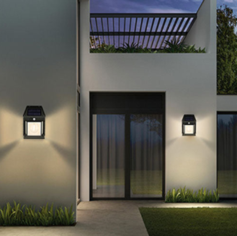 Aurevia Outdoor Solar Wall Light – Motion Sensor, Eco-Friendly Security Illumination 6