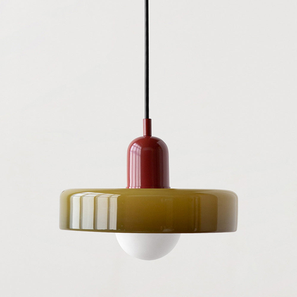 Bauhaus Colored Glass Pendant Lamp | Kitchen Pendant Lighting 11