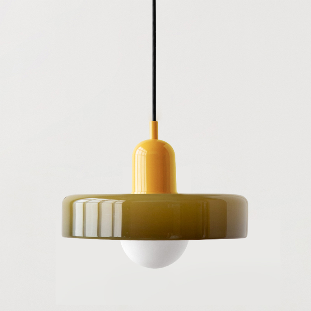 Bauhaus Colored Glass Pendant Lamp | Kitchen Pendant Lighting 27
