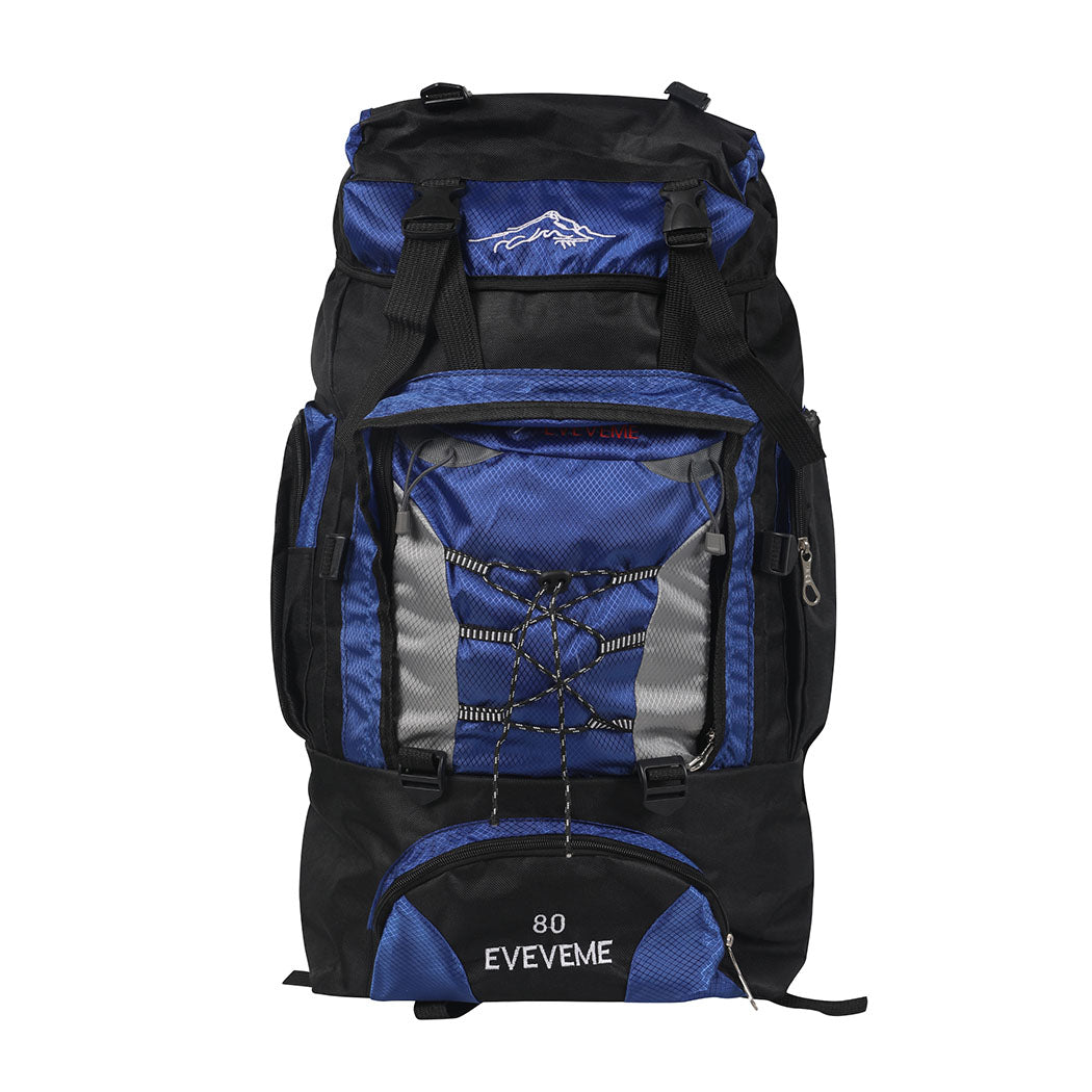 Boreas Men's 80L Waterproof Travel Backpack – Multi-Compartment Design for Organized Outdoor Adventures 1