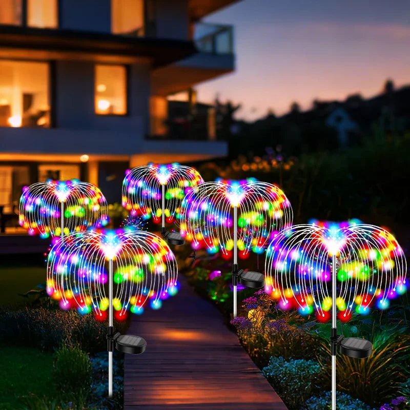 Celestia Outdoor Solar Garden Lights – Waterproof LED Firework Design 6