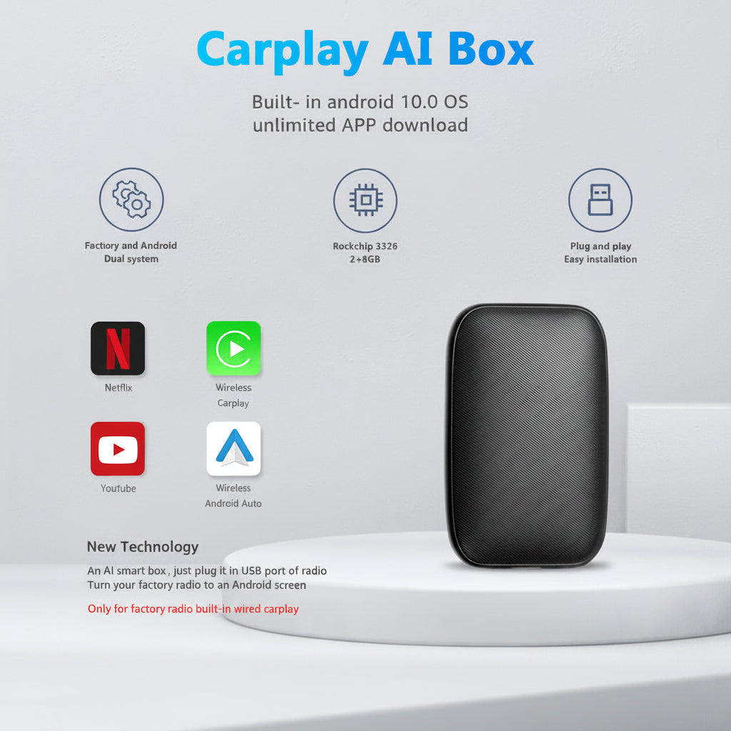 DriveVibe Wireless Car Streaming Device – OEM Control Integration for Safe Entertainment 0