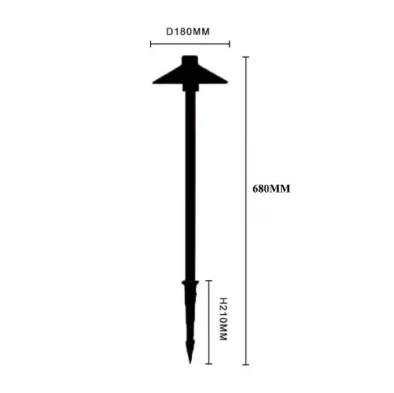 Elarion Outdoor Spotlight – Durable LED Garden Light with Elegant Design 6
