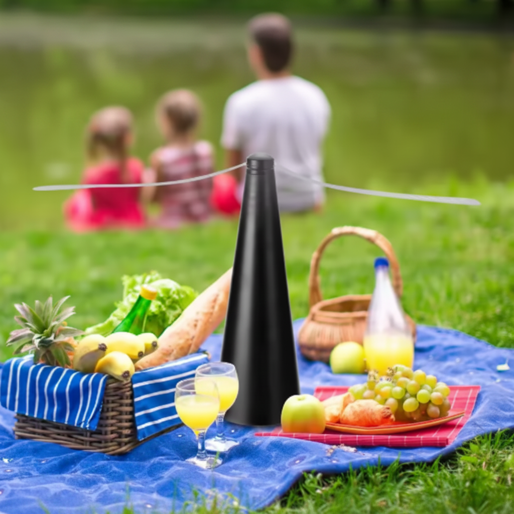 Evo Insect Repellent Table Fan – Chemical-Free Fly Deterrent for Outdoor Dining 1