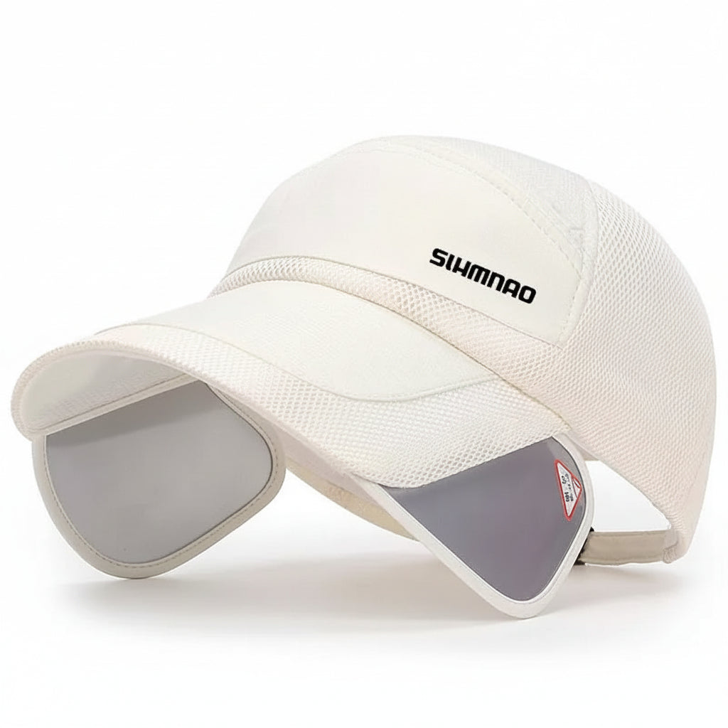 Falcon Men's Outdoor Fishing Hat – Breathable Mesh for UV Protection 19